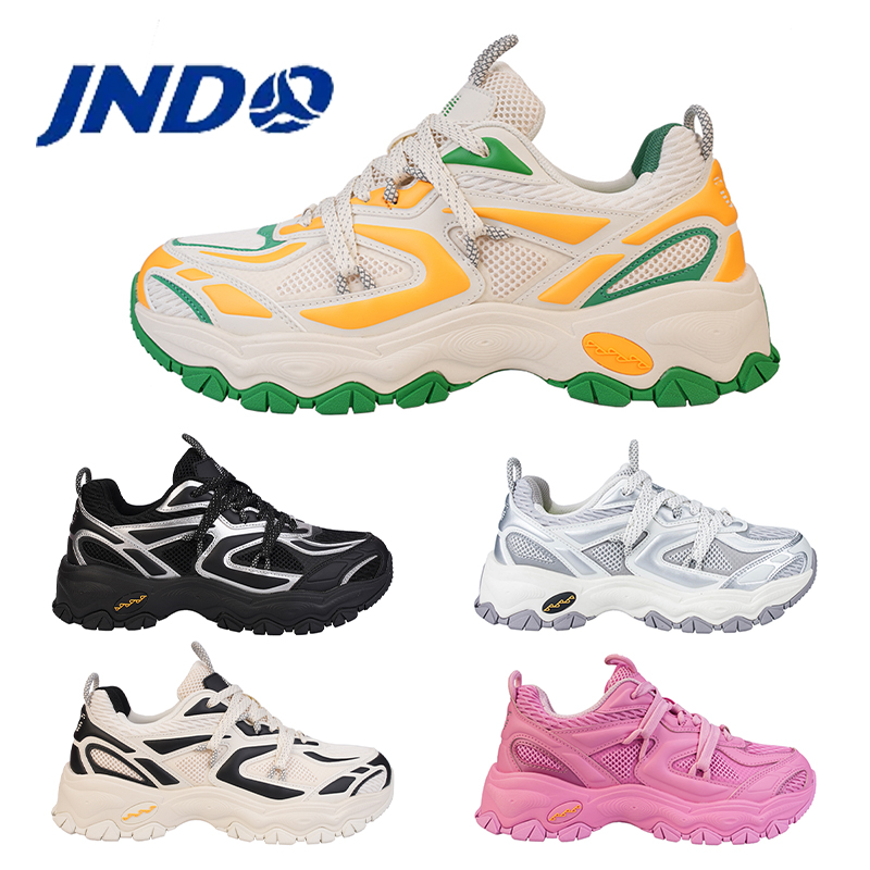 JNDO Mens Trainers Hungry Gorilla Dad Running Shoes For Men Women Fashion Breathable Mesh Sneakers Comfort Durable Unisex Runner Sports Outdoor Shoes 