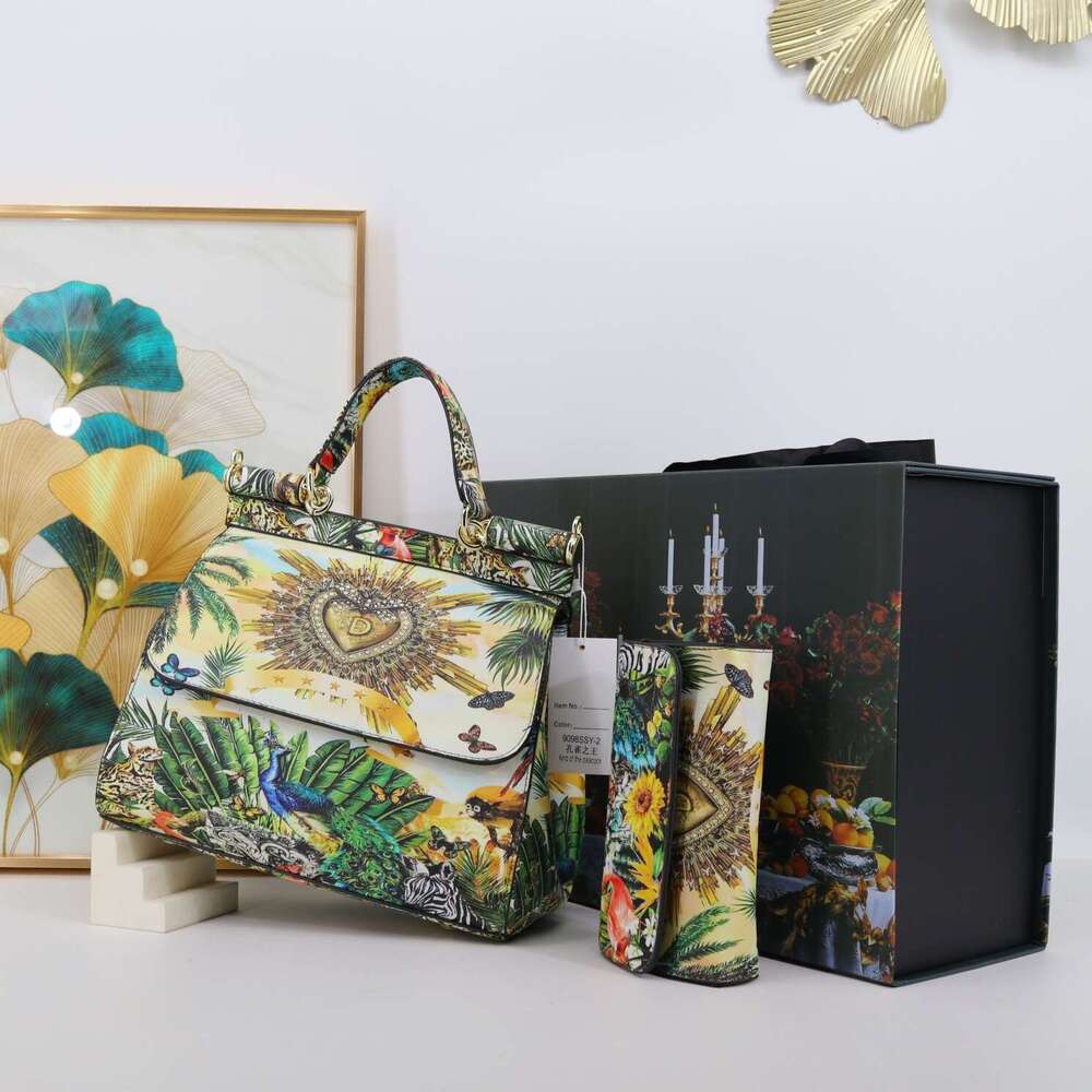 Ladies women handbag set designer female s bag