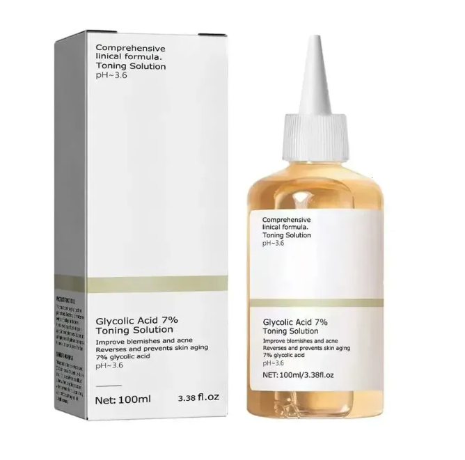 Wholesale 240ml Ordinary Glycolic Acid 7% Toning Solution Nourishing Gentle Glycolic Acid Toner Exfoliating Moisturizing Control Oil Treatment Acid Fa