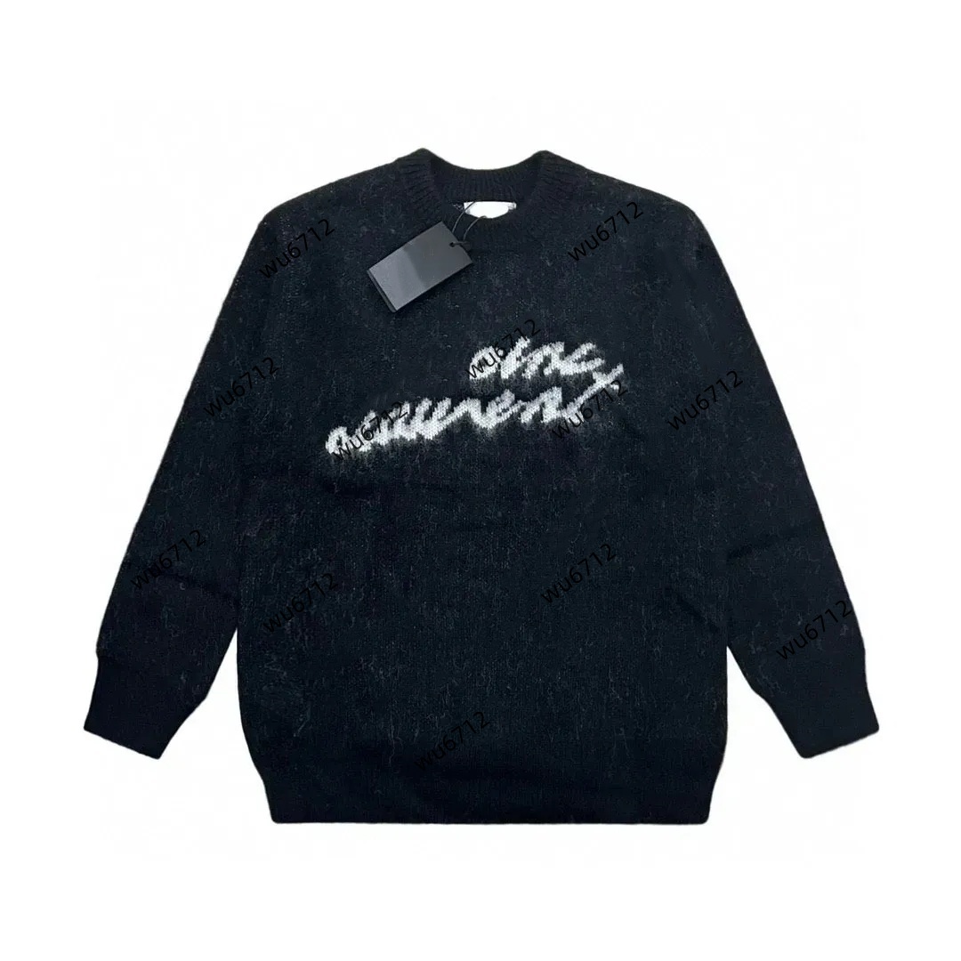 Men sweater Top designer Luxury Casual Loose pull Alphabet Print For Street Mens and Women Sweaters O Neck Long Sleeve Jumper 2025