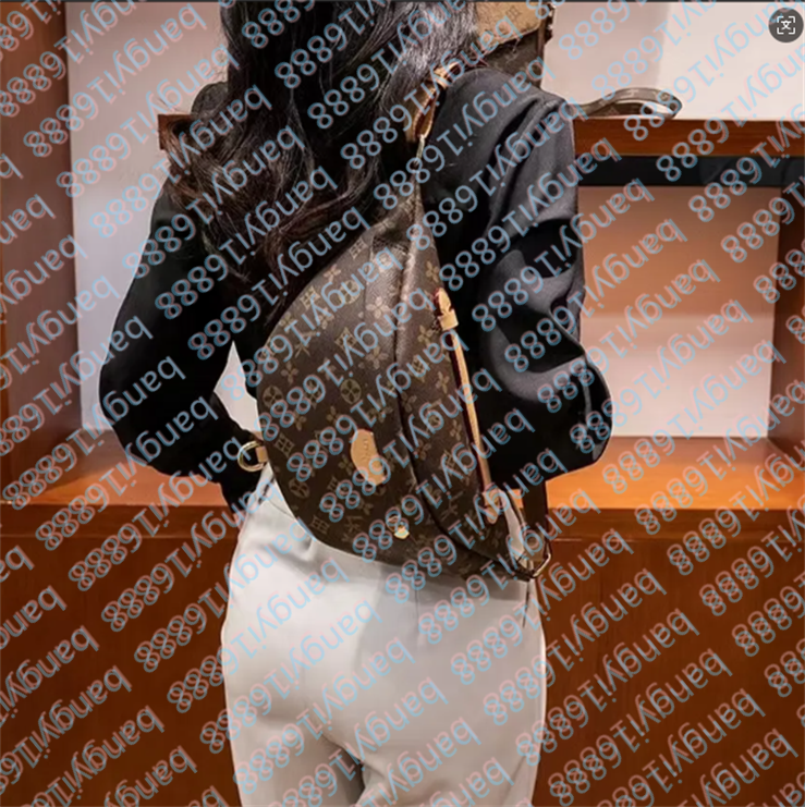 Bum bag designer fanny pack women belt bag designer waist bag leather brown white black mens crossbody luxury mini bumbags zipper popular casual trendy Bag