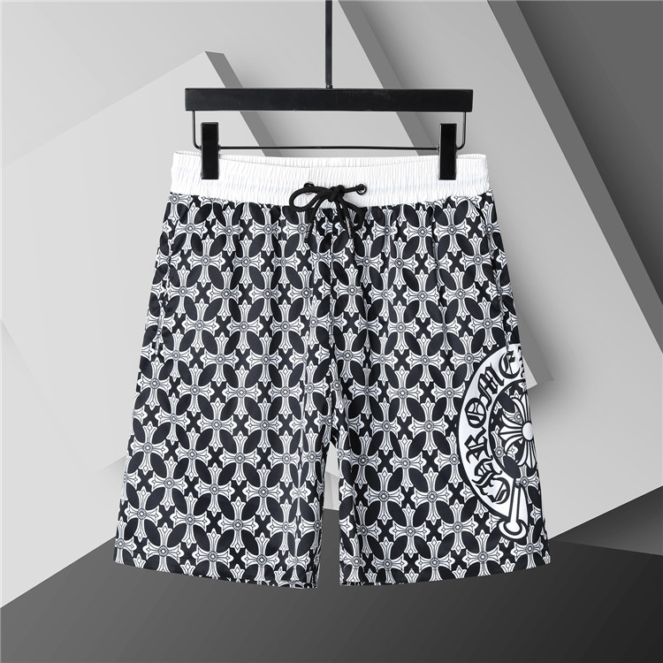 Paris Designer Shorts Luxury Mens Swim Short Classic 3D Embossed Embroidery Design Casual Jogging Shorts Quick Drying Nylon Short Man Beach Pants M-XXXL