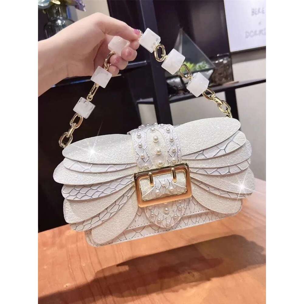 Design Women Single Shoulder Tote Handbag Fashion Dias Chain Crossbody Bag Elegant Office Ladies Pu Leather Flat Bags