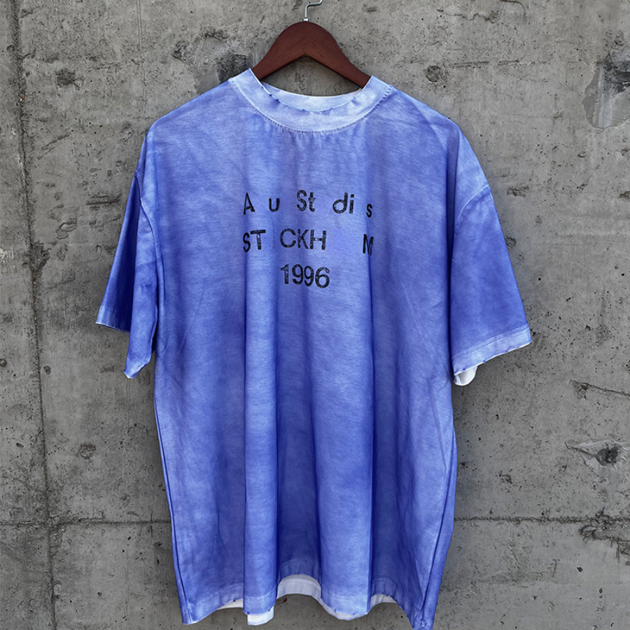 Spring and summer 2025 printed T-shirts