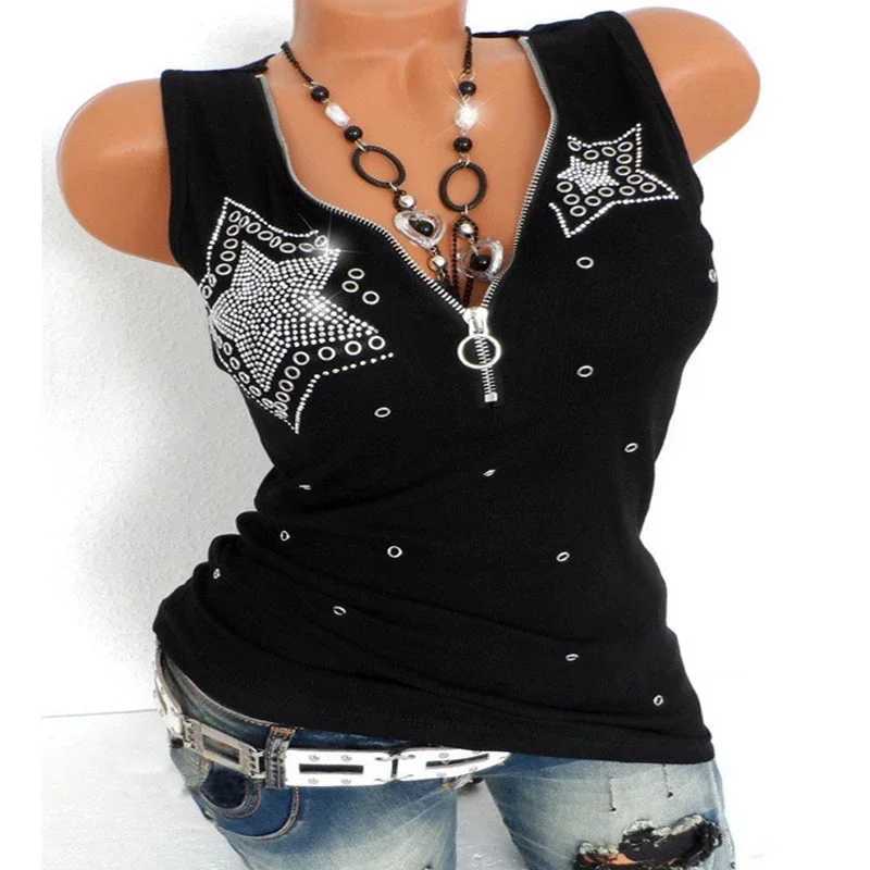 Fashionable Harajuku sexy vest womens clothing casual T-shirt womens clothing Camis summer T-shirt womens T-shirtXJ250508