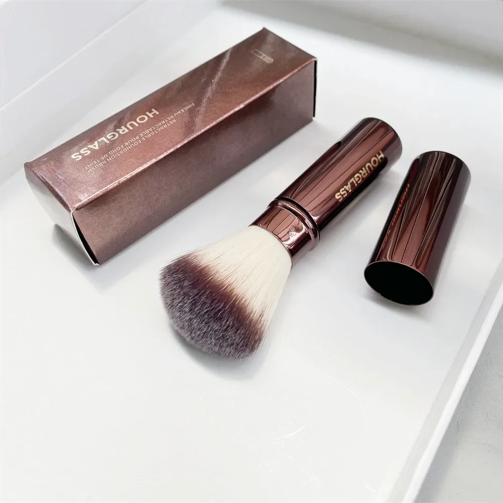 Makeup Brushes Face Large Powder Blush Foundation Contour Highlight Concealer Blending FINISHING Retractable Cosmetics Tools Brush