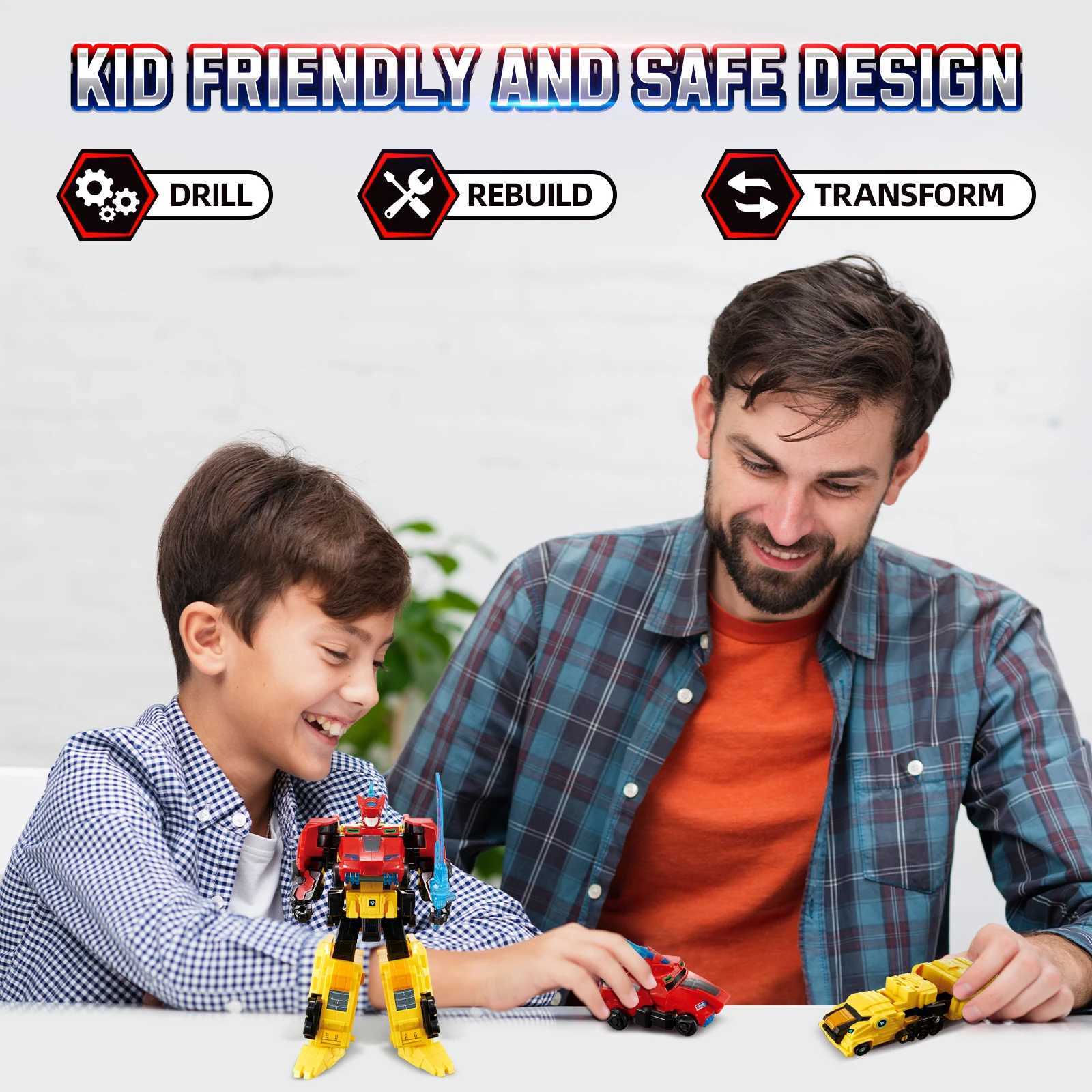 Quantum Heroes Dinoster 2-IN-1 Stego Blast Wing Transfrom from Car to Robot Action Figure Anime Deformation Kid Toys GiftT250509