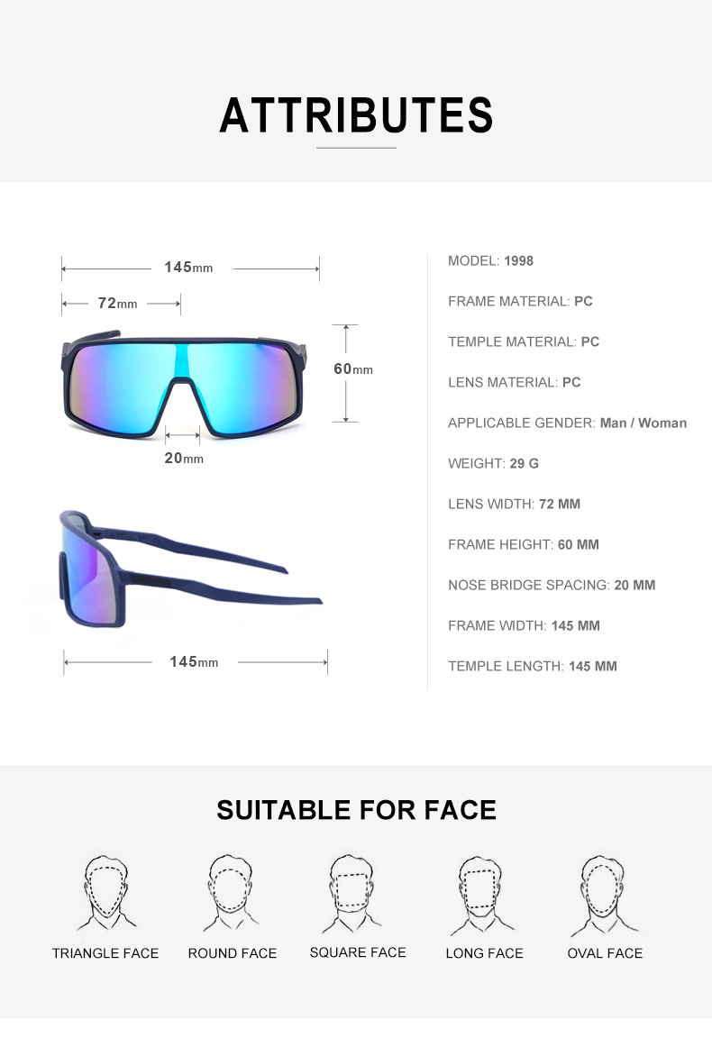Designer Sunglasses For Women Men Sport Style Sunglasses Polarized Lens Fashion Classic Sunglasses Luxury Polarized Pilot Oversized PC Frame UV400 Eye