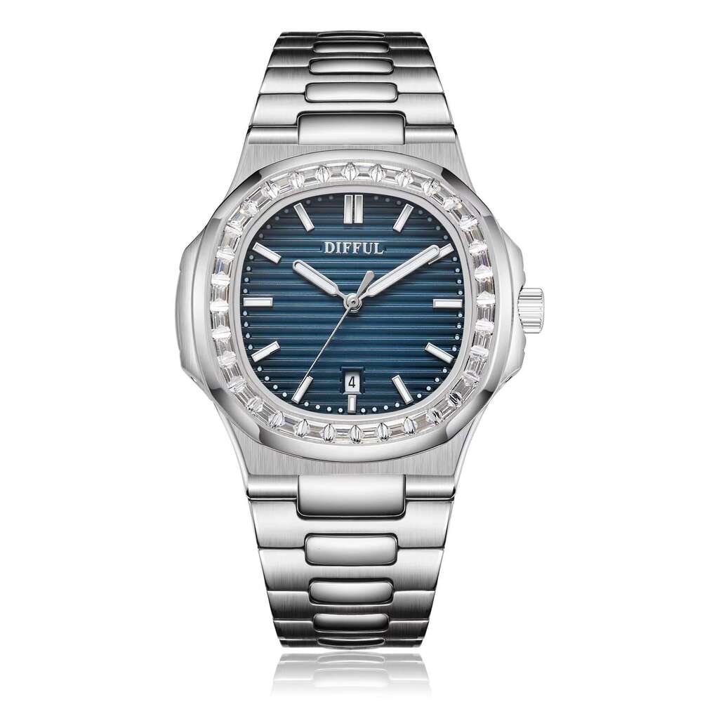 DHCollections Stainless Steel Quartz Watch 41mm Dial for Men