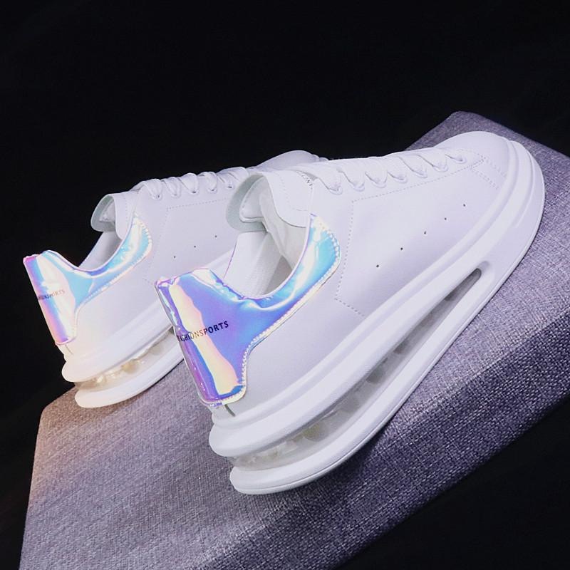 Free shipping designer Summer 2025 new colorful white sneakers for men and women, casual sports shoes and popular air-cushioned shoes