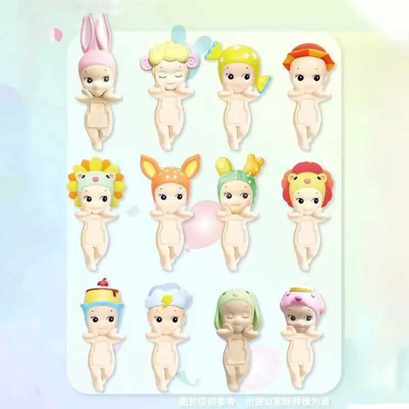 New Cherry Blossom Series Blind Box Anime Mini-Character Desktop Decorations For Girls Christmas GiftsXJ250509