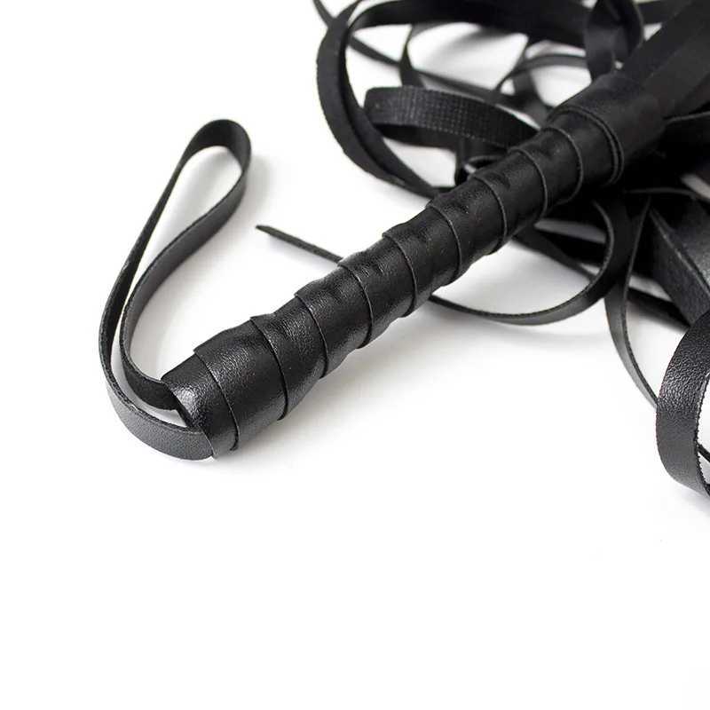 Pink Black Red BDSM Sexy Bondage Handcuffs Ankle Cuffs Adjustable With Whip Adult Game Erotic Sex Toy for Women Couples W250509