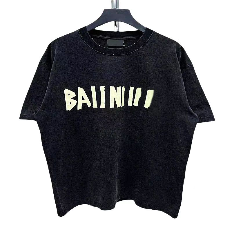 Men's T-shirt designer T-shirt loose top women's T-shirt couple all cotton shirt high-quality men's fashionable top