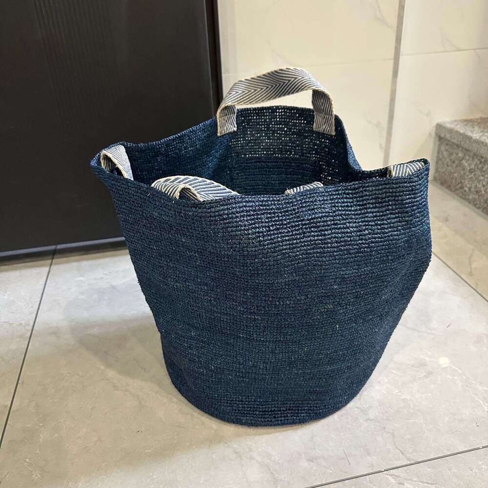 Beach Bag Large Capacity Woven Women S Versatile Hand Hook Lafite Grass Tote Crossbody Vacation Beach Bag Hand Held Bill Of Lading Shoulder Bag KQ