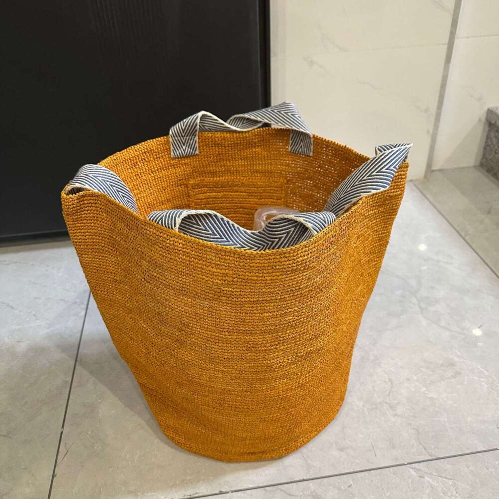 Beach Bag Large Capacity Woven Women S Versatile Hand Hook Lafite Grass Tote Crossbody Vacation Beach Bag Hand Held Bill Of Lading Shoulder Bag KQ