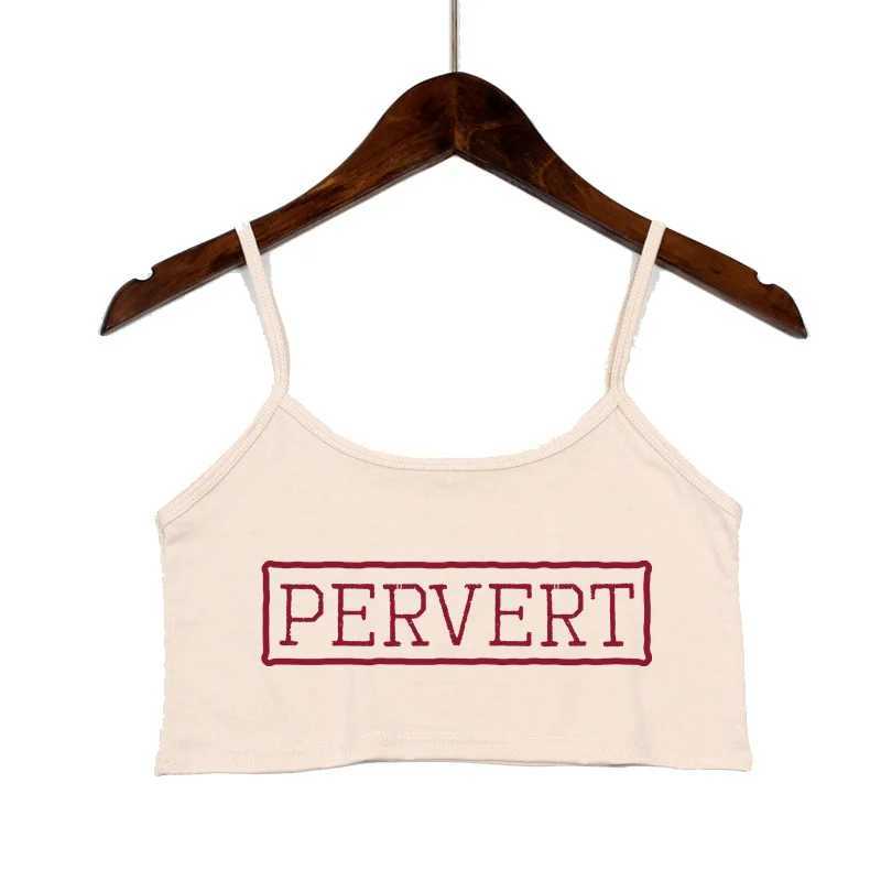 Pervert Camis backless Camisole summer crop womens sexy top seamless sleeveless vest womens top Camison VeranoXJ250508