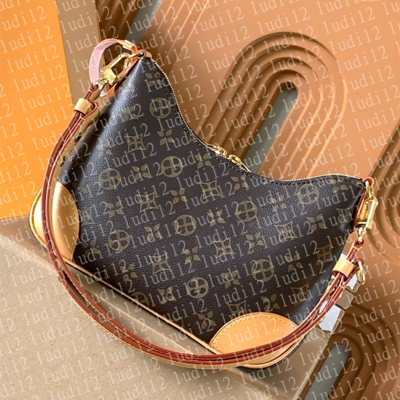 10A High quality boulogne bag Womens crossbody shoulder bag Original designer handbag mirror quality New leather chain bags expensive Croissant tote underarm Bag