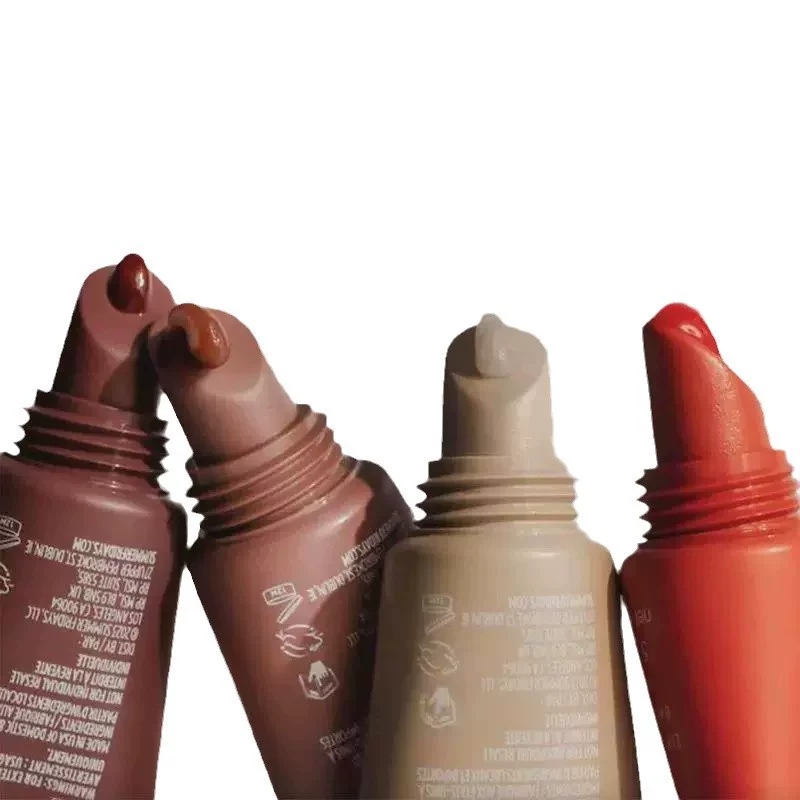 Mini Deep Moisturizing Lip Glaze Set 4pcs Lip gloss Makeup Gift Box Moisturize Smooth Oil Jelly Lipsticks