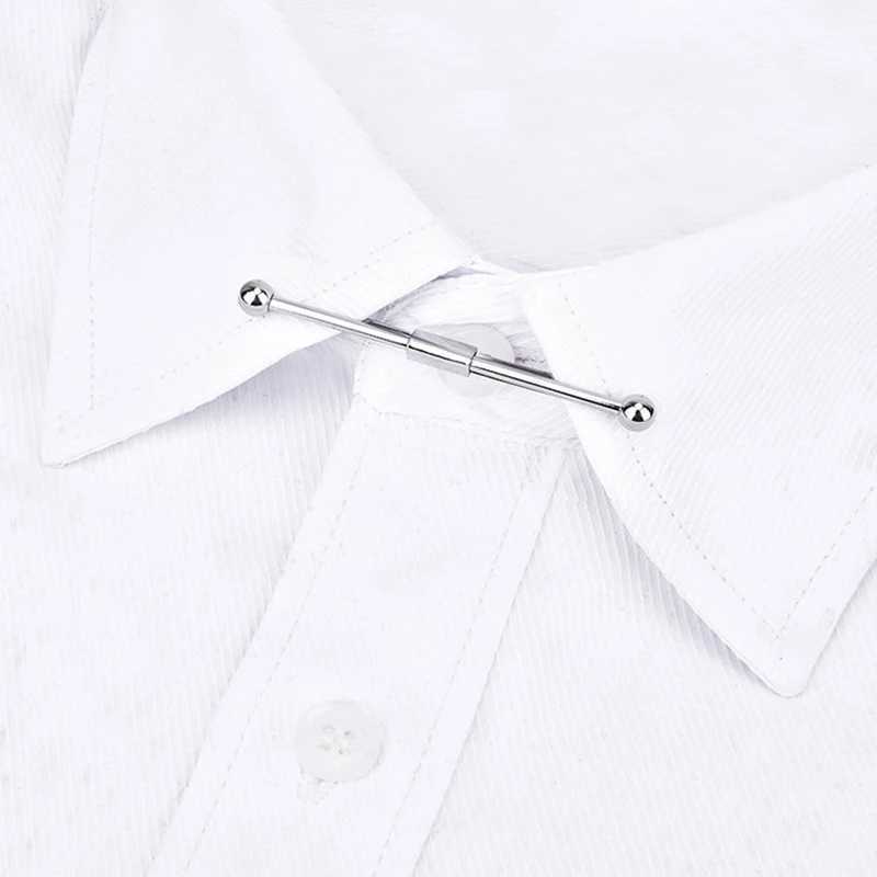Tie Clip Fashion Style Ties for Men Metal Tone Simple Bar Clasp Practical Clasp Tie Pin for Mens Collar Clip Necktie Accessories M250508