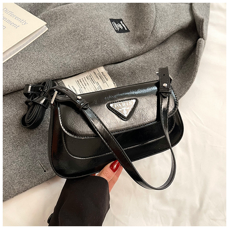 Trendy 2024 Designer Shoulder Bag - Parisian Style Small Square Purse, Women's Chic Leather Crossbody Bag for Daily Use Free shipping