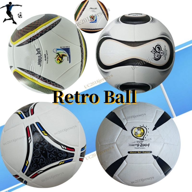 Retro Football 2014 Balls for the 2004 2006 World Cup Soccer Ball 2010 2012 Official Size 5 PU Material Wear Resistant Match Training Football Qatar World Cup Football