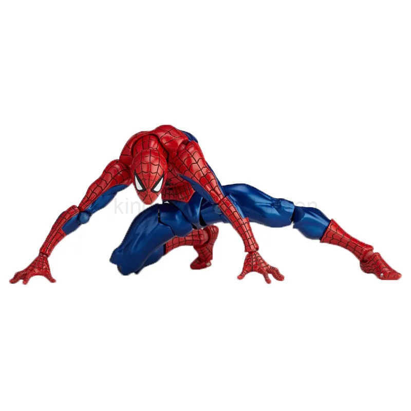 Disney Yamaguchi Spider Man Action Figure Toys 16cm Spiderman Gear Joint Figurine Statue Model Doll Gifts for Boyfriend Children W250509