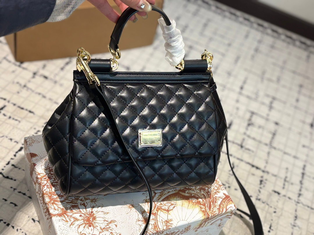 Genuine leather women's bag, crossbody bag, high-end women's bag, Sicily single shoulder handbag, fashionable shoulder bag