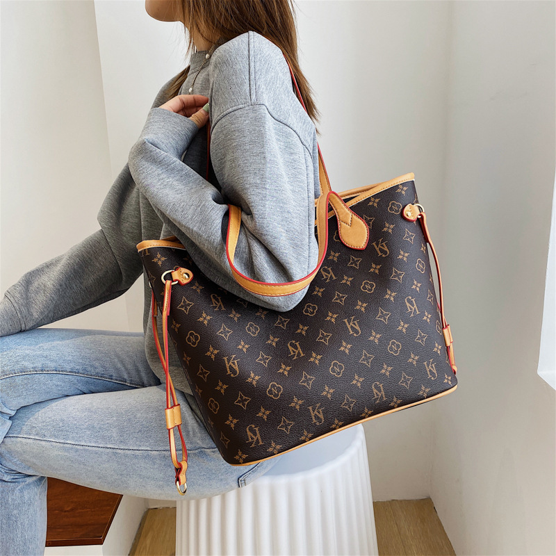 Printed for Women 2022 New Fashion High Capacity Shoulder Versatile Tote Leisure Shopping Bag