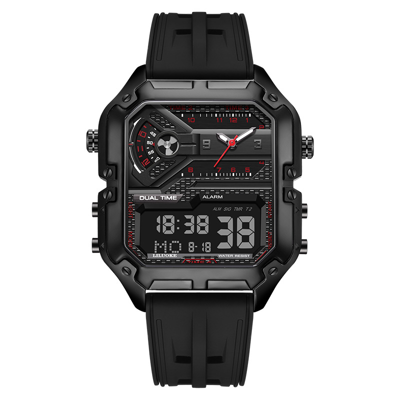 Outdoor sports type Three-movement multifunctional watch, waterproof luminous, high-end smart men's watch free shipping