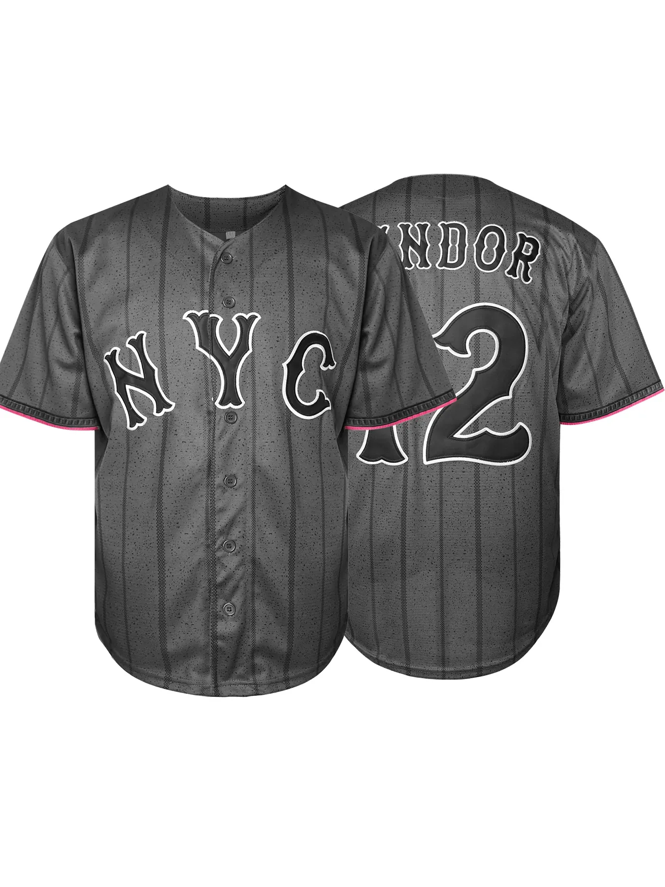 Personalize 12 Lindor Baseball Jersey Soto 34 Senga Marte Mauricio Torrens Blackburn Custom Jerseys