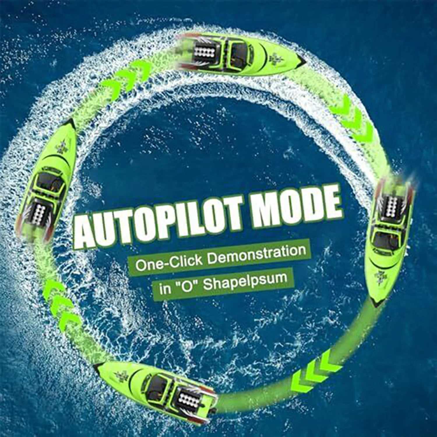 RC RTR Boat Lights Self Righting Jet Ship Toy 2.4G Radio control Racing Boat Outdoor Model Toy for Gift TH23966 X250509