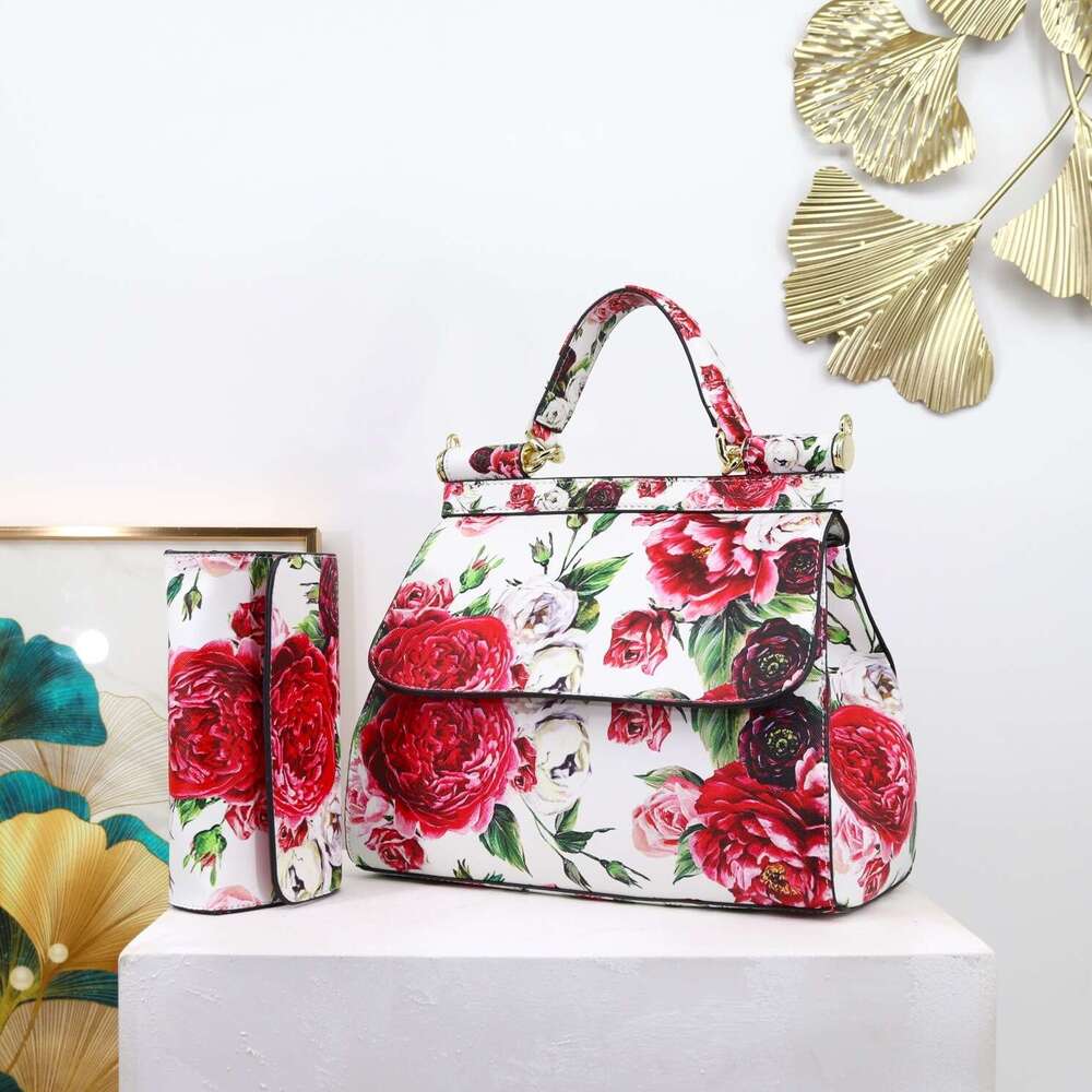 Ladies women handbag set designer female s bag
