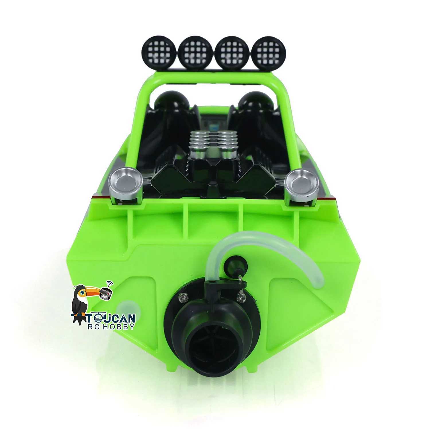 RC RTR Boat Lights Self Righting Jet Ship Toy 2.4G Radio control Racing Boat Outdoor Model Toy for Gift TH23966 X250509