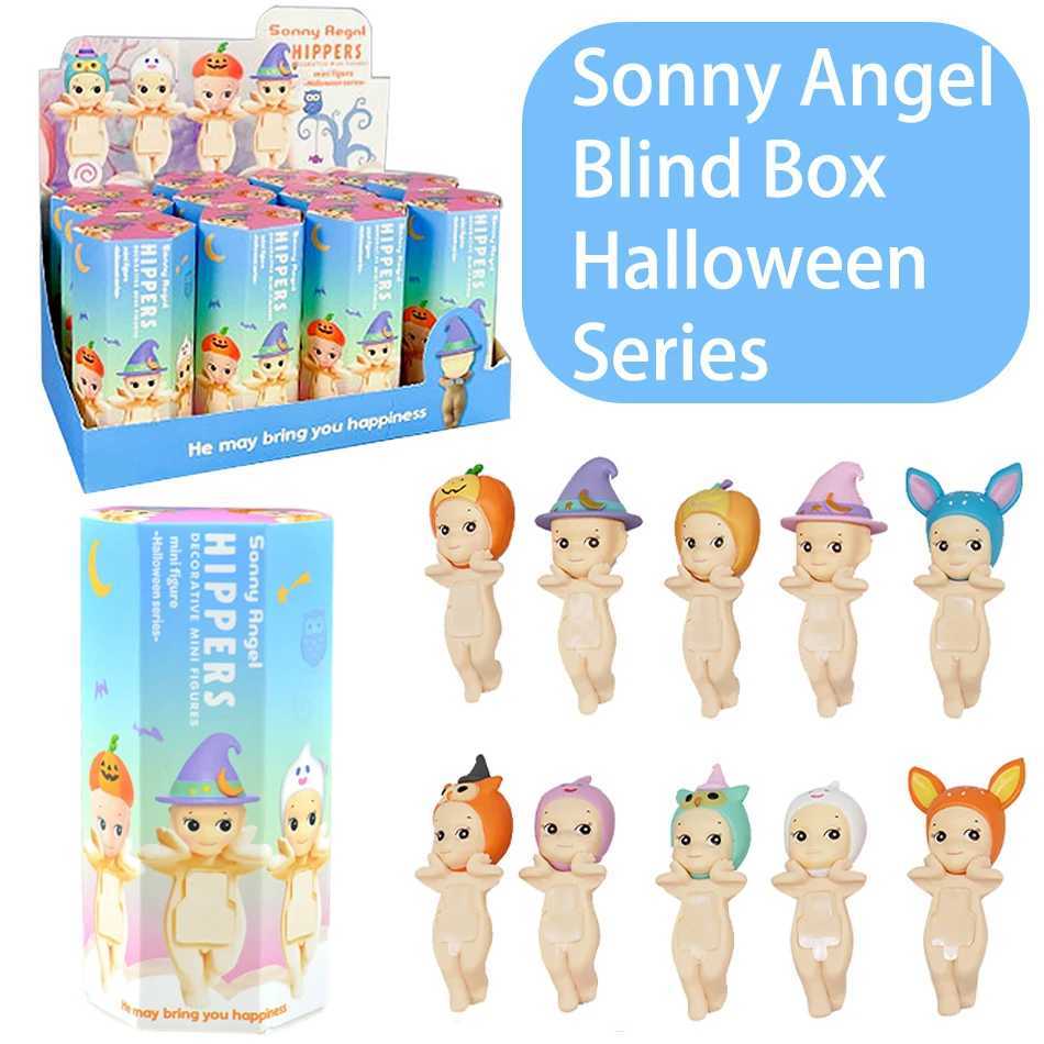 Hippers Blind Box Mystery Box Decorative Mini Figure Halloween Series Dolls Fans Children Christmas Birthday GiftsXJ250509