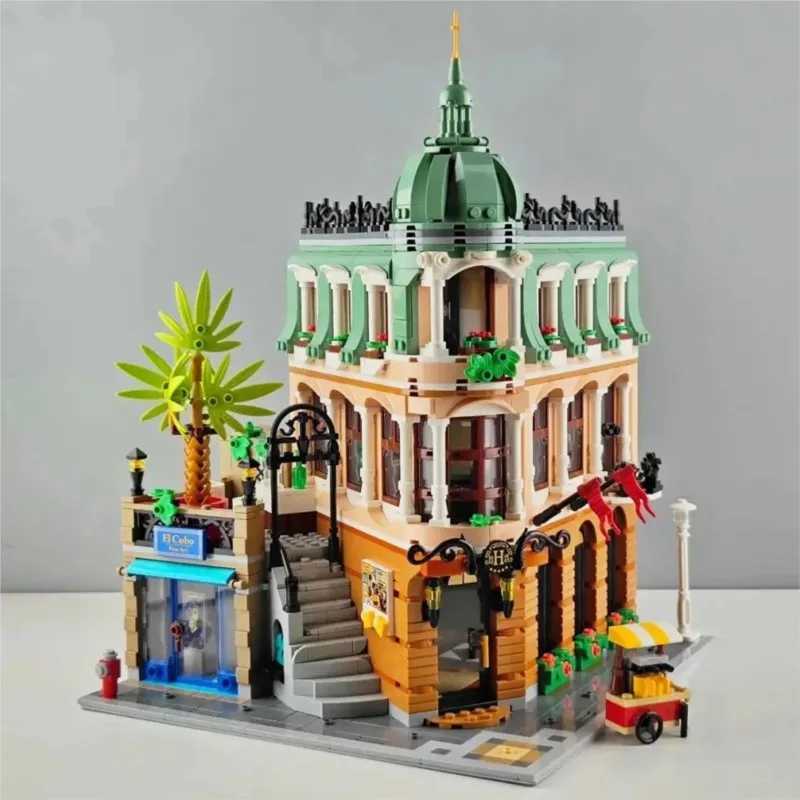 10297 Building Blocks Creative Expert Boutique Hotel Model Modular Houses Bricks Kids Toys for Children Adults Gifts Brinquedos X250509