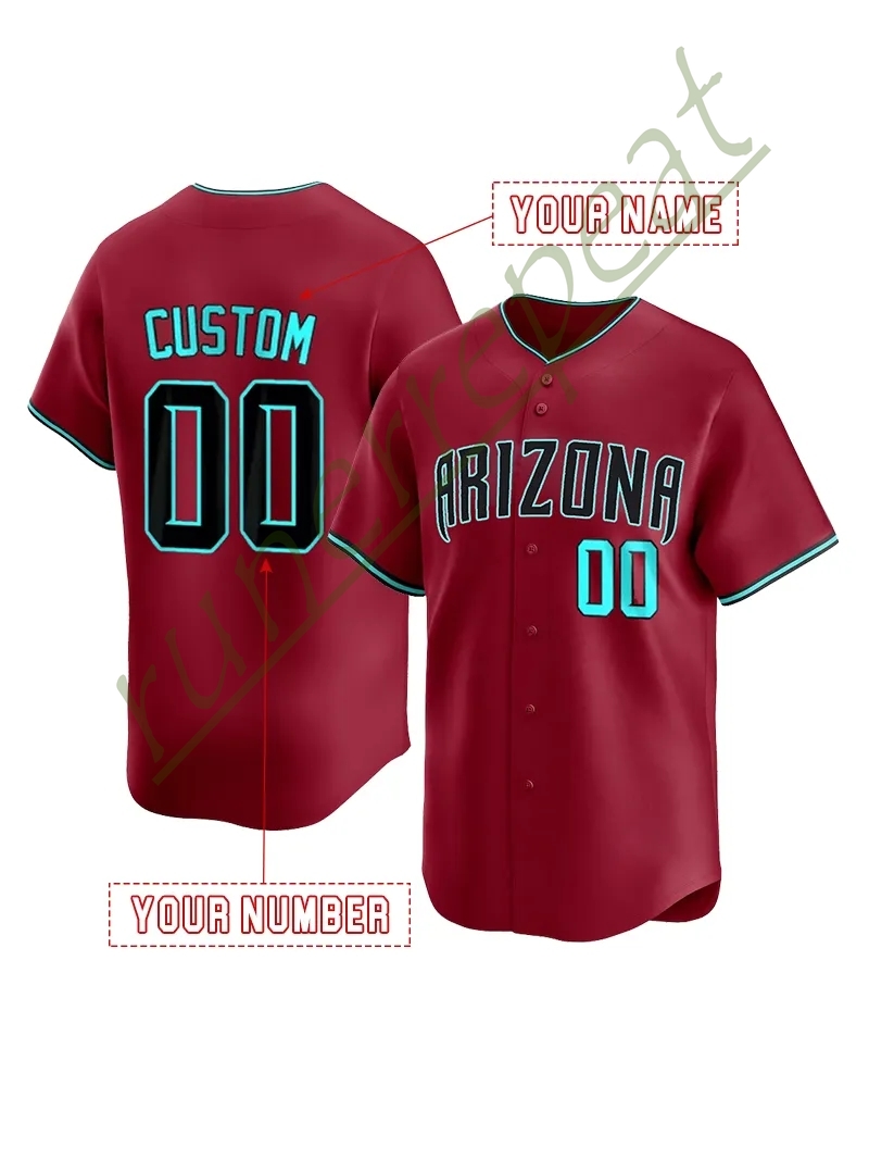 Corbin Carroll 2025 City Connect Baseball Jersey Carroll Ketel Marte Gabriel Moreno Geraldo Perdomo Randy Johnson Shirts 222