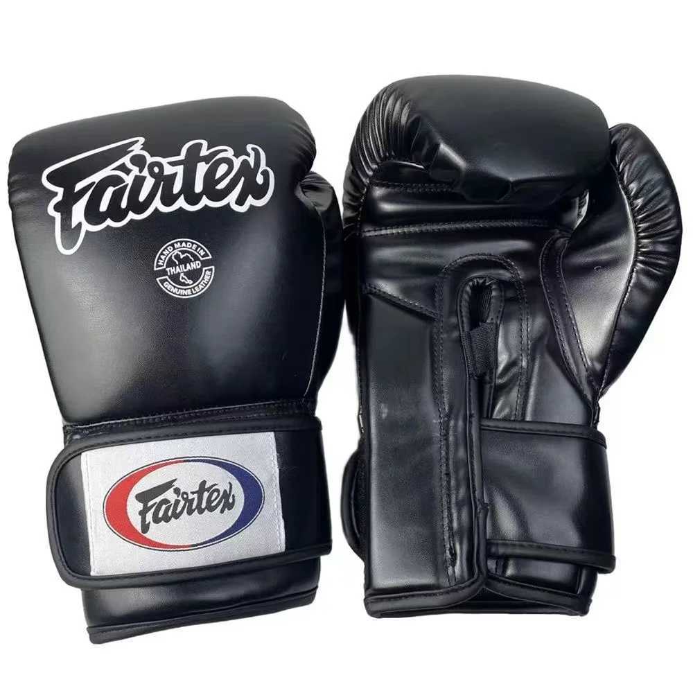 8/10/12/14 oz Professional Boxing Gloves Thick PU Sanda MMA Fighting Training Gloves Muay Thai Training AccessoriesXJ250422