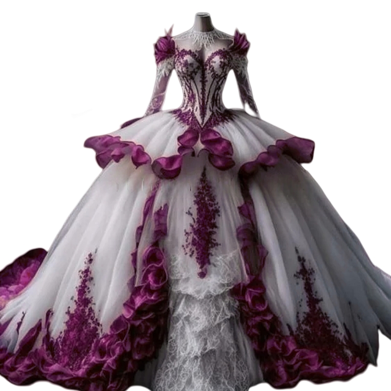 Vintage Inspired Victorian Prom Dresses Dark Red And White Ball Gown Tiered Special Occasion Gown Lace Appliques Ruffles Corset Masquerade Dress 2026