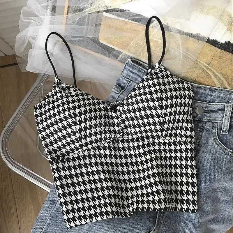 Crop top womens sexy wireless push up pad tank top ultra-thin sports summer vest 2023 newXJ250508