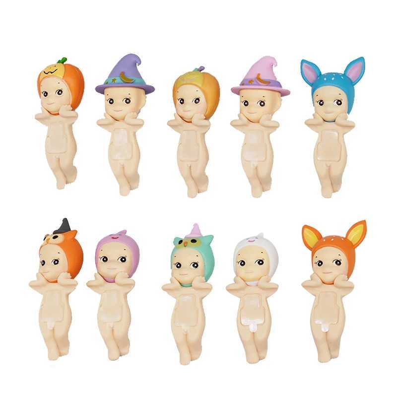 Hippers Blind Box Mystery Box Decorative Mini Figure Halloween Series Dolls Fans Children Christmas Birthday GiftsXJ250509
