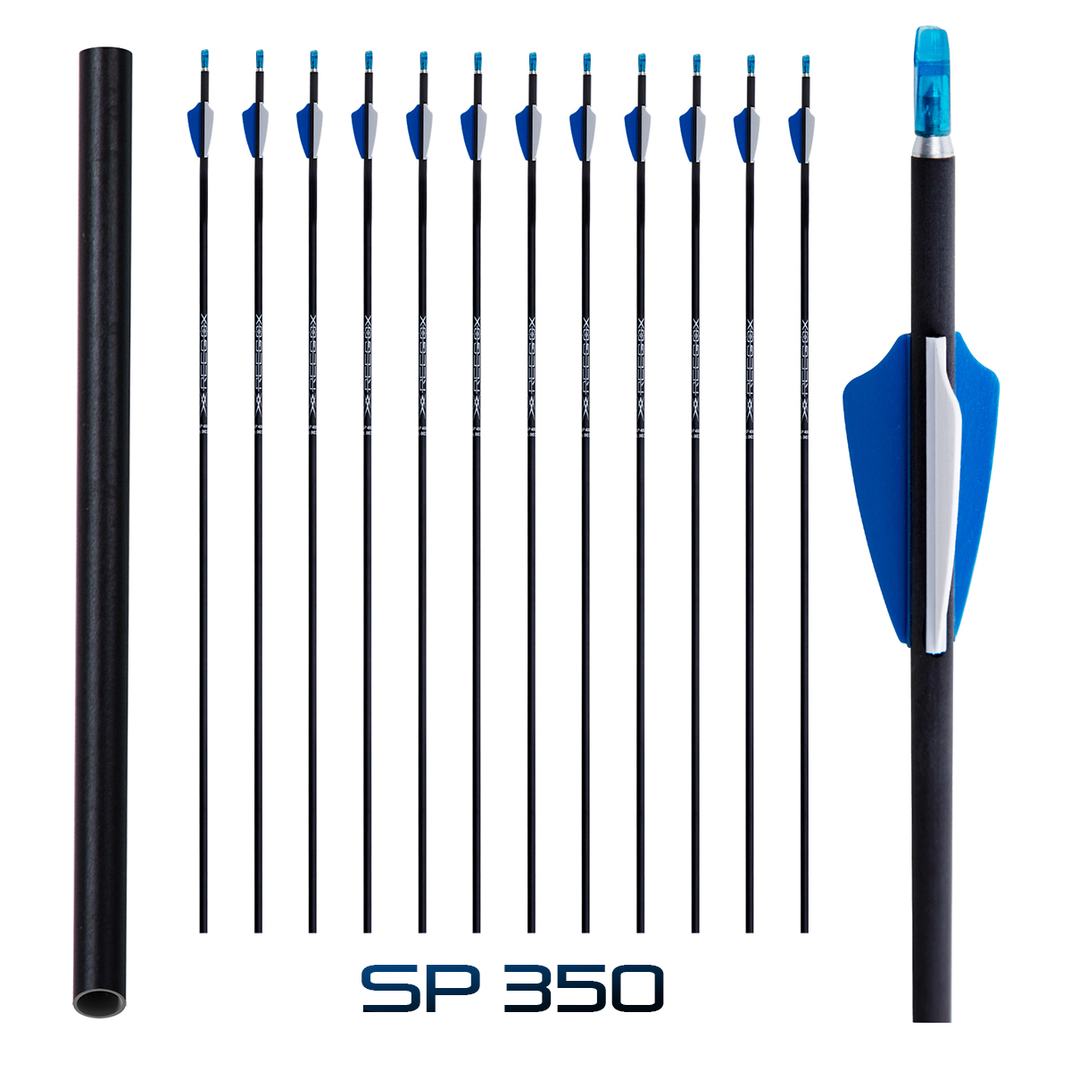 Archery Targeting Arrows without Arrow Tips 31inch 4.2mm Spine350 Hunting Arrows Carbon Training Arrows for Recurve Bow & Compound Bow Practice Arrows