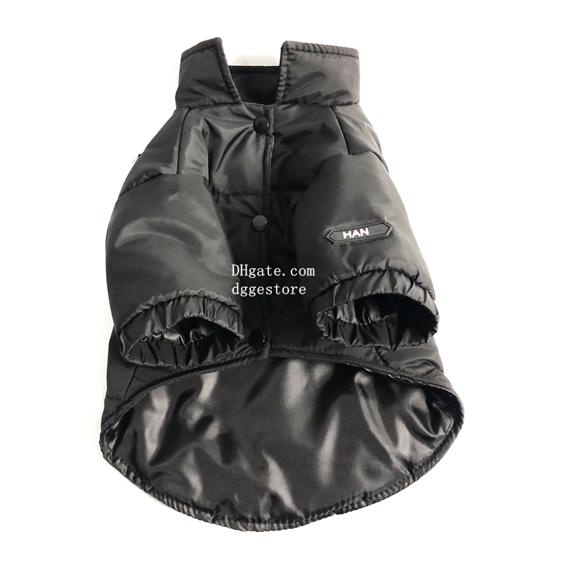 free shipping Designer Clothes Apparel Windproof Winter et Waterproof Warm Coat Cold Weather Pet Clothing with ic Letter Pattern for Small Dog L A397