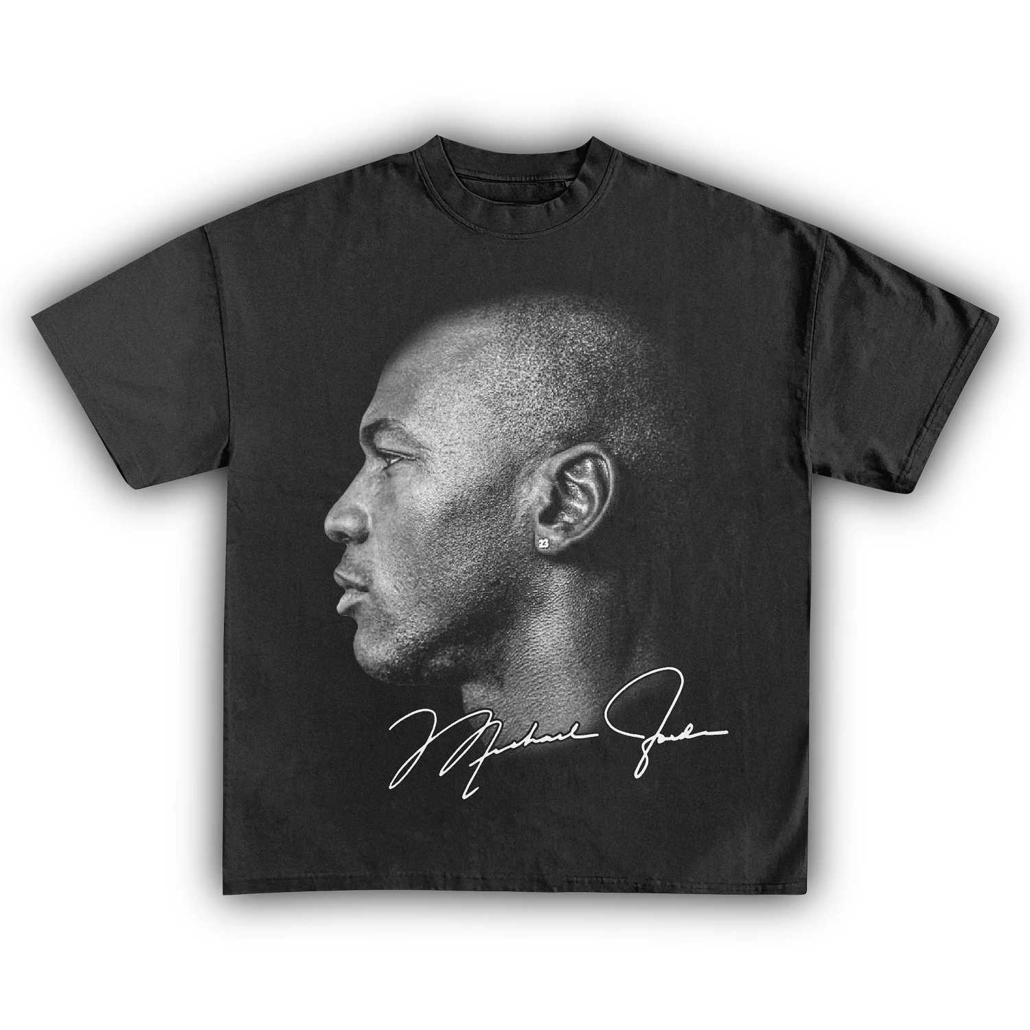2025 Trendy Highstreet Men Women T-Shirt Basketball Star Character Graphics Printed Clothing Casual Loose Tees Tops for UnisexT250508