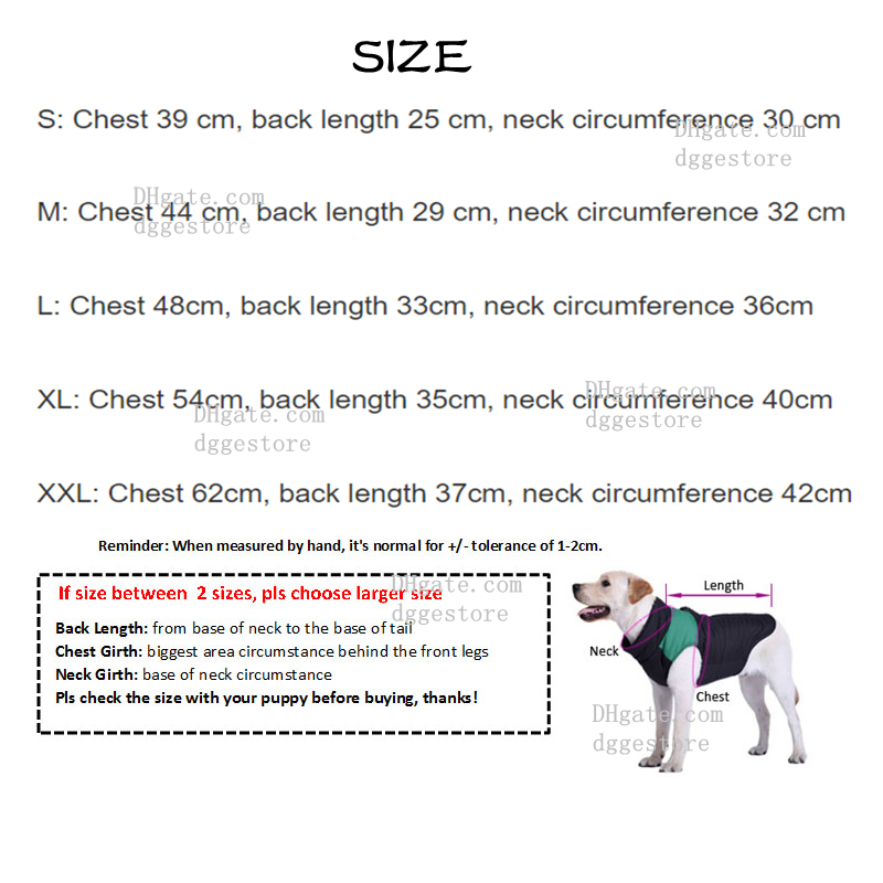 free shipping Designer Clothes Apparel Windproof Winter et Waterproof Warm Coat Cold Weather Pet Clothing with ic Letter Pattern for Small Dog L A397
