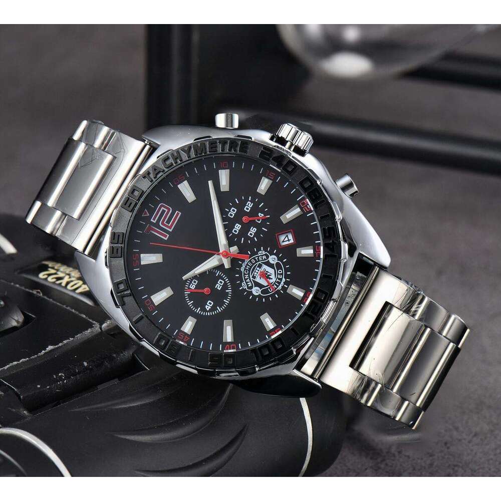 Tagly Heuerer Watch Superclone Men's Watch Men Chronograph Stainless Steel Band Designer Luxury Watch Tank Watch Japan Quartz Movement Automatic F1 Watch Man 36d