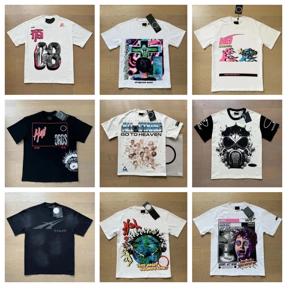 Mens Designers T-Shirts Fashion Summer Men Tshirt Cotton Short Sleeve Casual Shirts Hip Hop Streetwear T Shirt Tees Mens Clothing