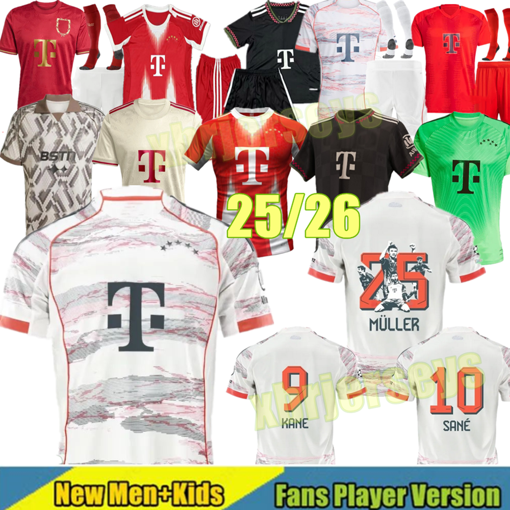 24 25 26 L KANE Soccer jerseys 125th Oktoberfest MUSIALA OLISE COMAN KIMMICH SANE MULLER GNABRY 2024 2025 kids Kit Player version goalkeeper NEUER 2026 Football shirt