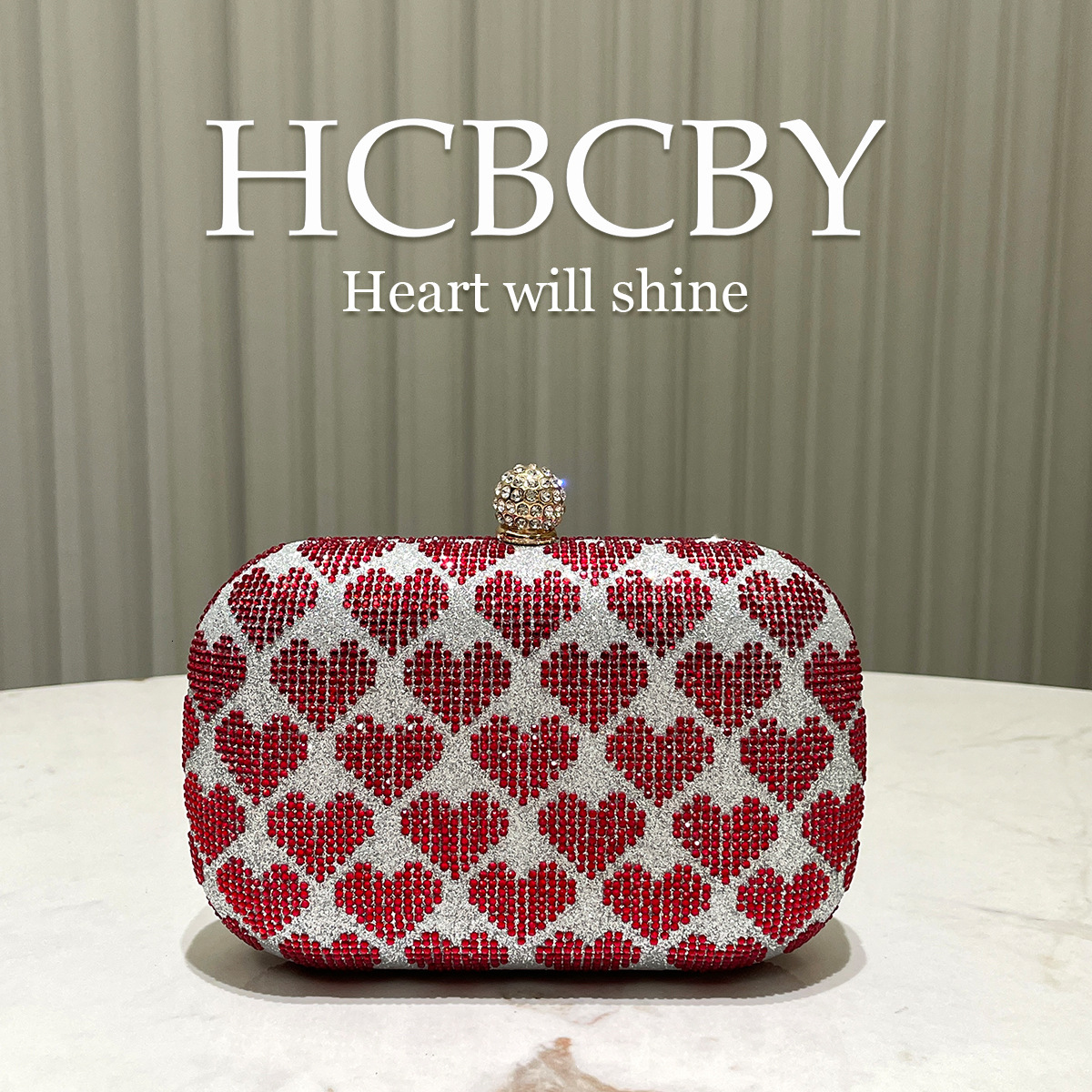 New Spot Series Designer Small Square Bag Free Shipping High Quality Silver Shining Contrast Water Diamond Mini Box Women's Small Handbag Handbag