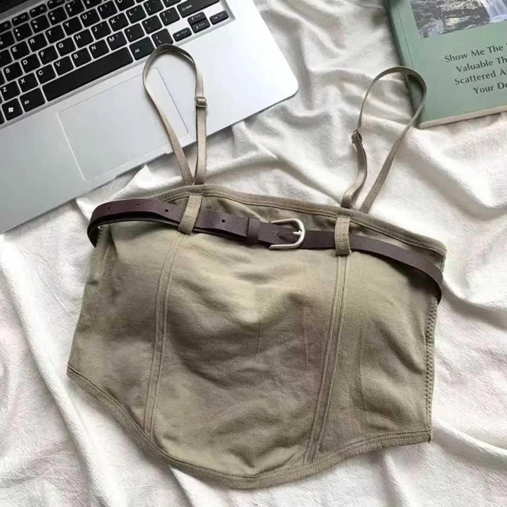 Slim Camisole New INS Hip Hop Womens Top Niche Summer Tube TopXJ250508