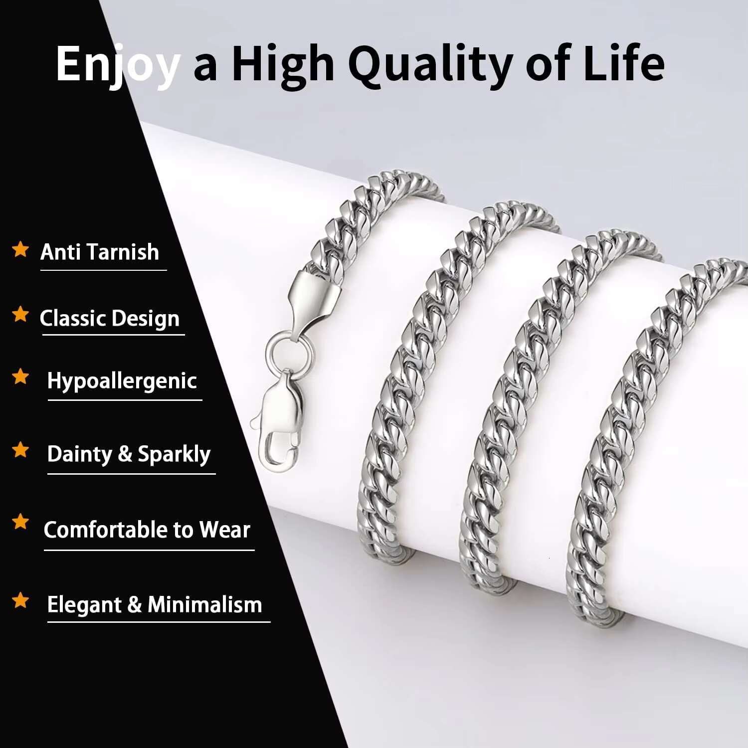 Iced Chains Big 18Mm 18Inch Silver Vvs Wholesale 6Mm Moissanite Ken White Gold Cubic Zirconia Cuban Link Chain With Pendants